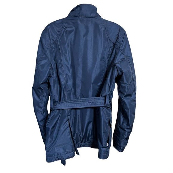 Ariat Furlough Waterproof Insulated Navy Blue Belted Jacket.Sz Medium EUC - Picture 7 of 16